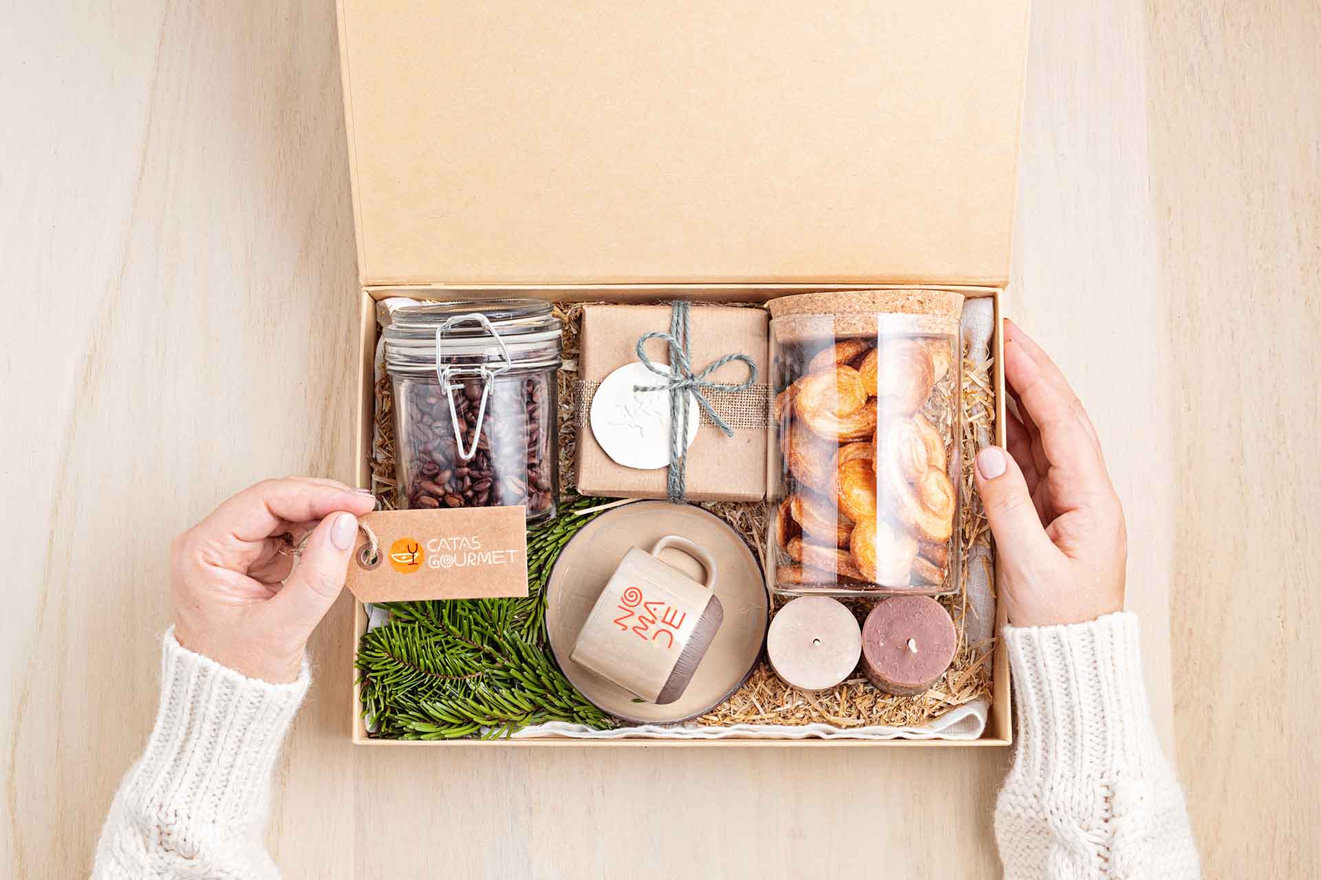 Cesta Ecológica 92 lote gourmet