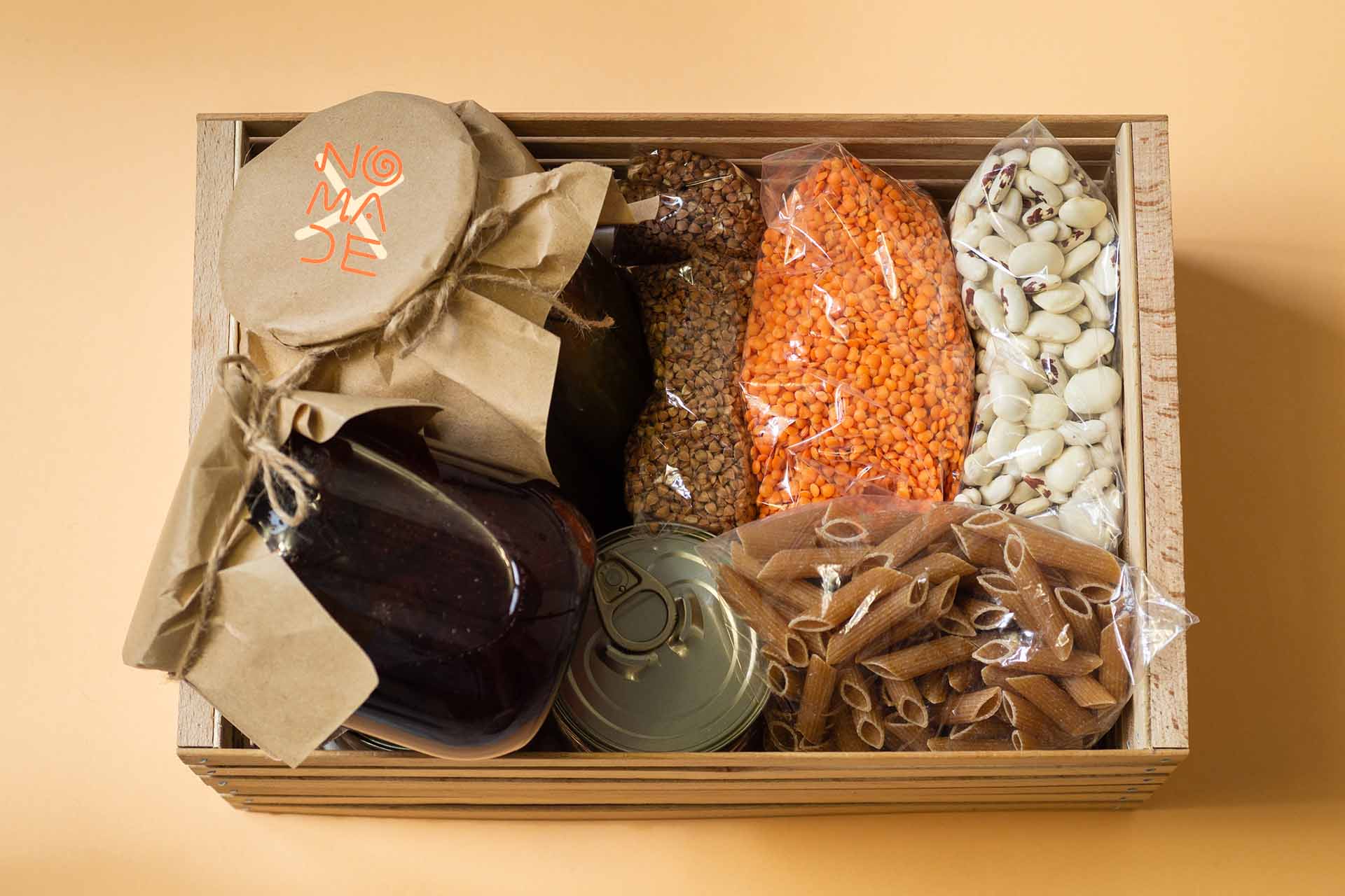 Cesta Ecológica 95 pack gourmets