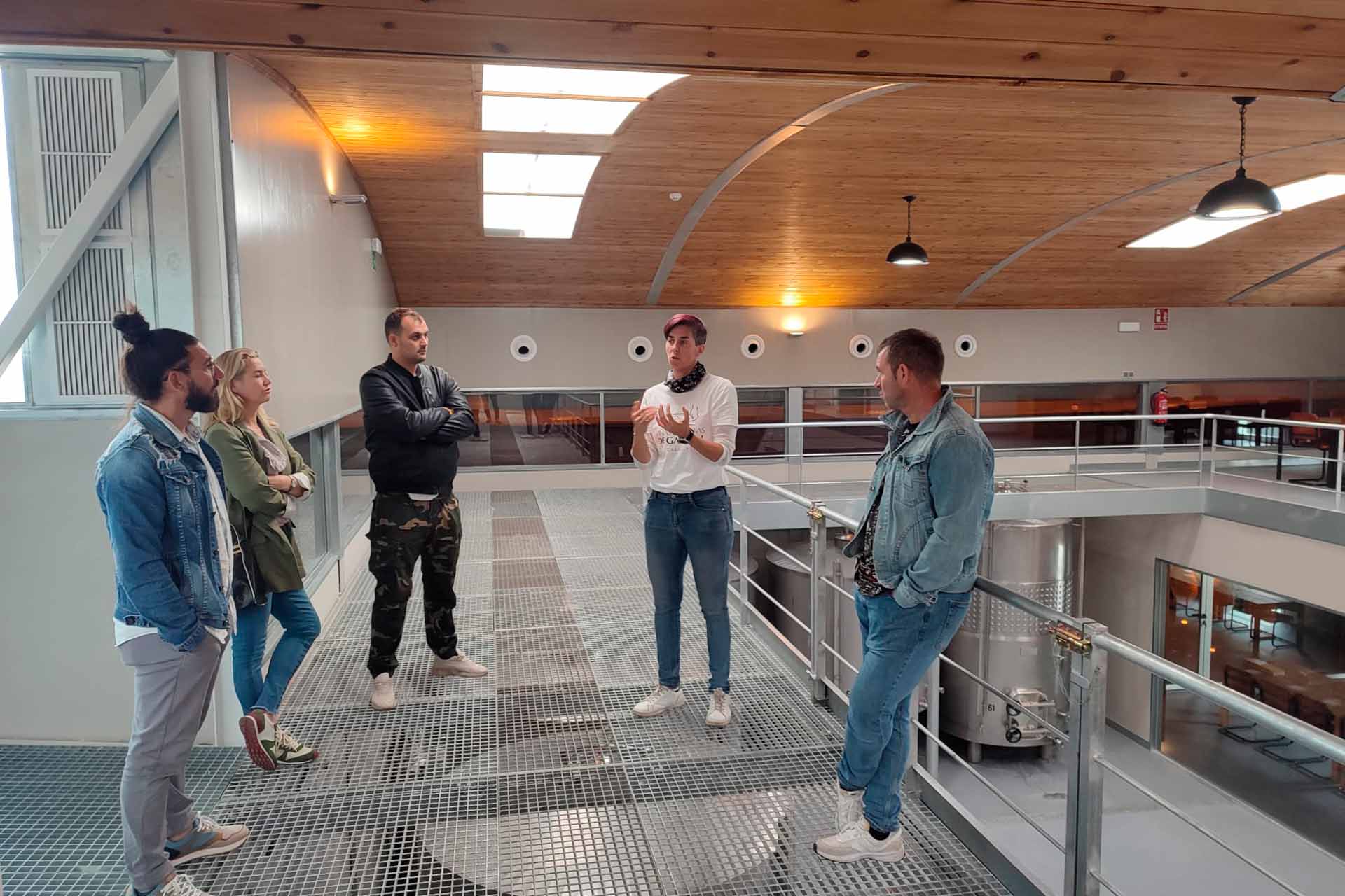 Cesta Ecológica 104 visita a bodega